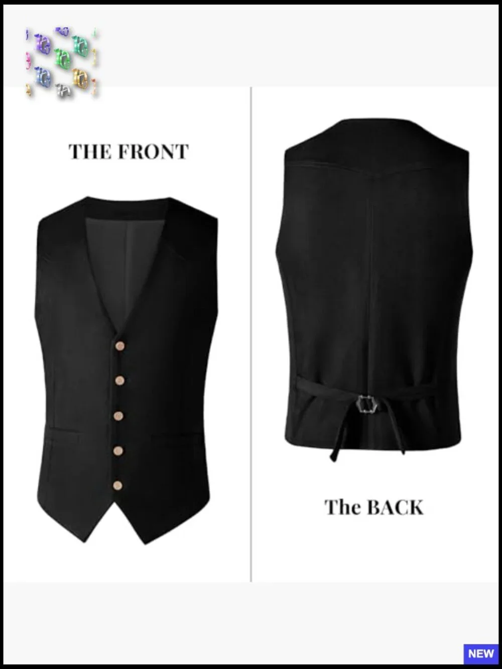 Suede Leather Vest Casual Cowboy Western Mens Waistcoat V-Neck Sleeveless